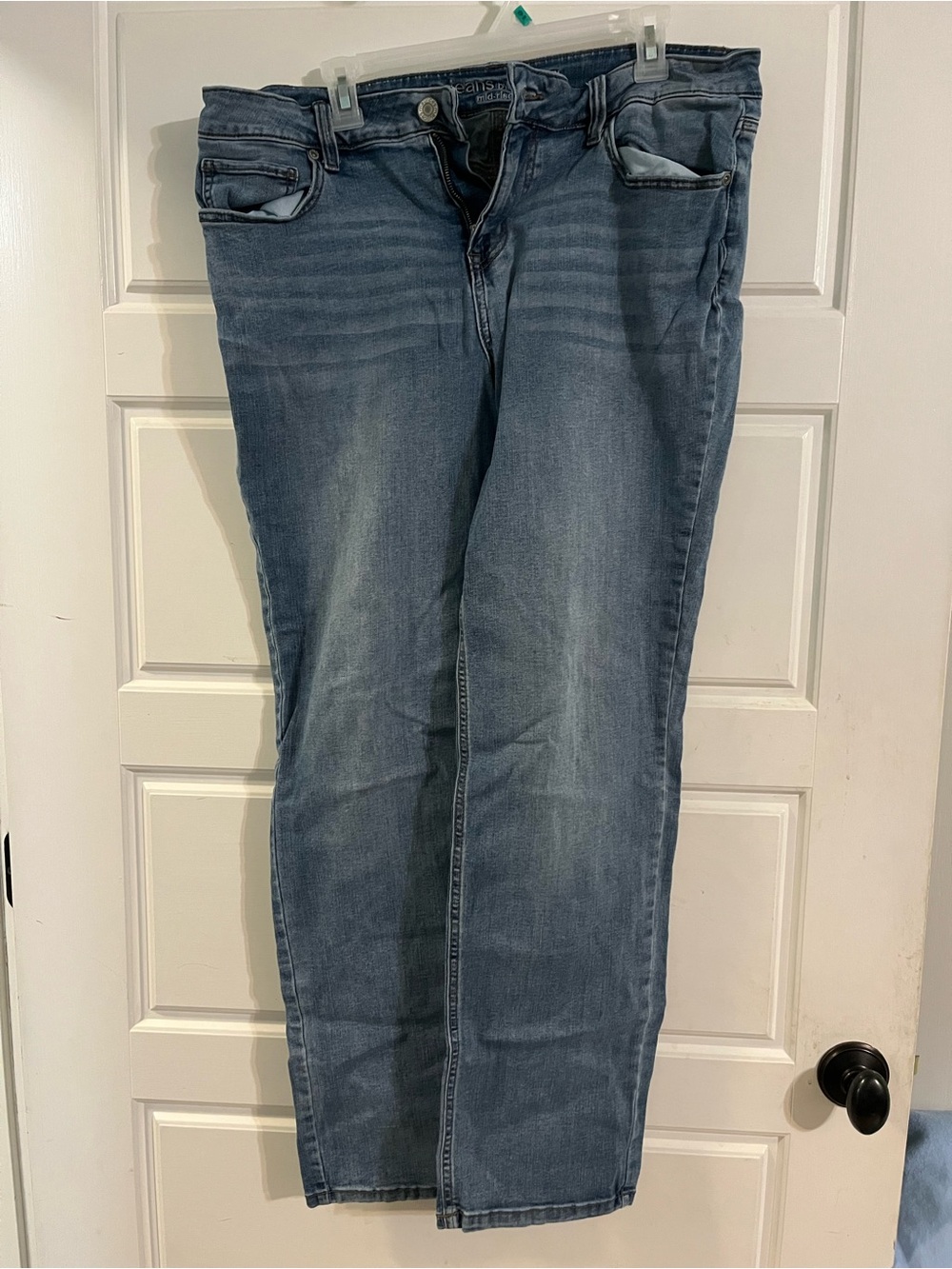 Maurices m|jeans Mid-Rise Light Blue Denim Jeans